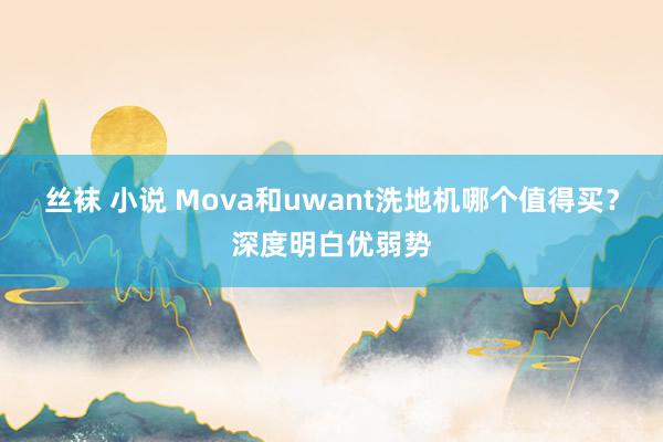 丝袜 小说 Mova和uwant洗地机哪个值得买？深度明白优弱势